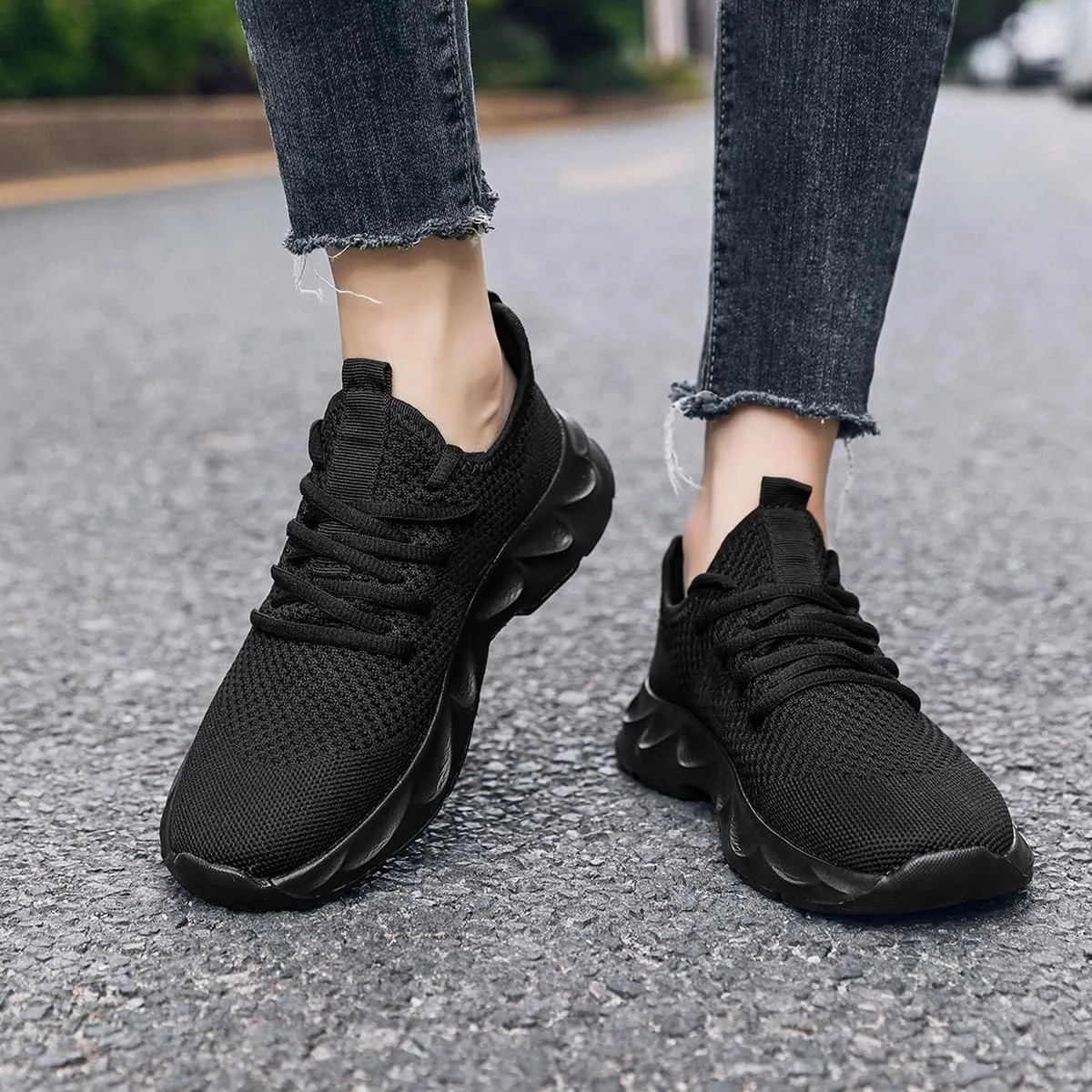 Mens Fashion Running Walking Shoes Sport Outdoor Casual Tennis Workout Gym Shoes Lightweight Comfortable Fitness Sneakers for Men Fashion Work Athletic