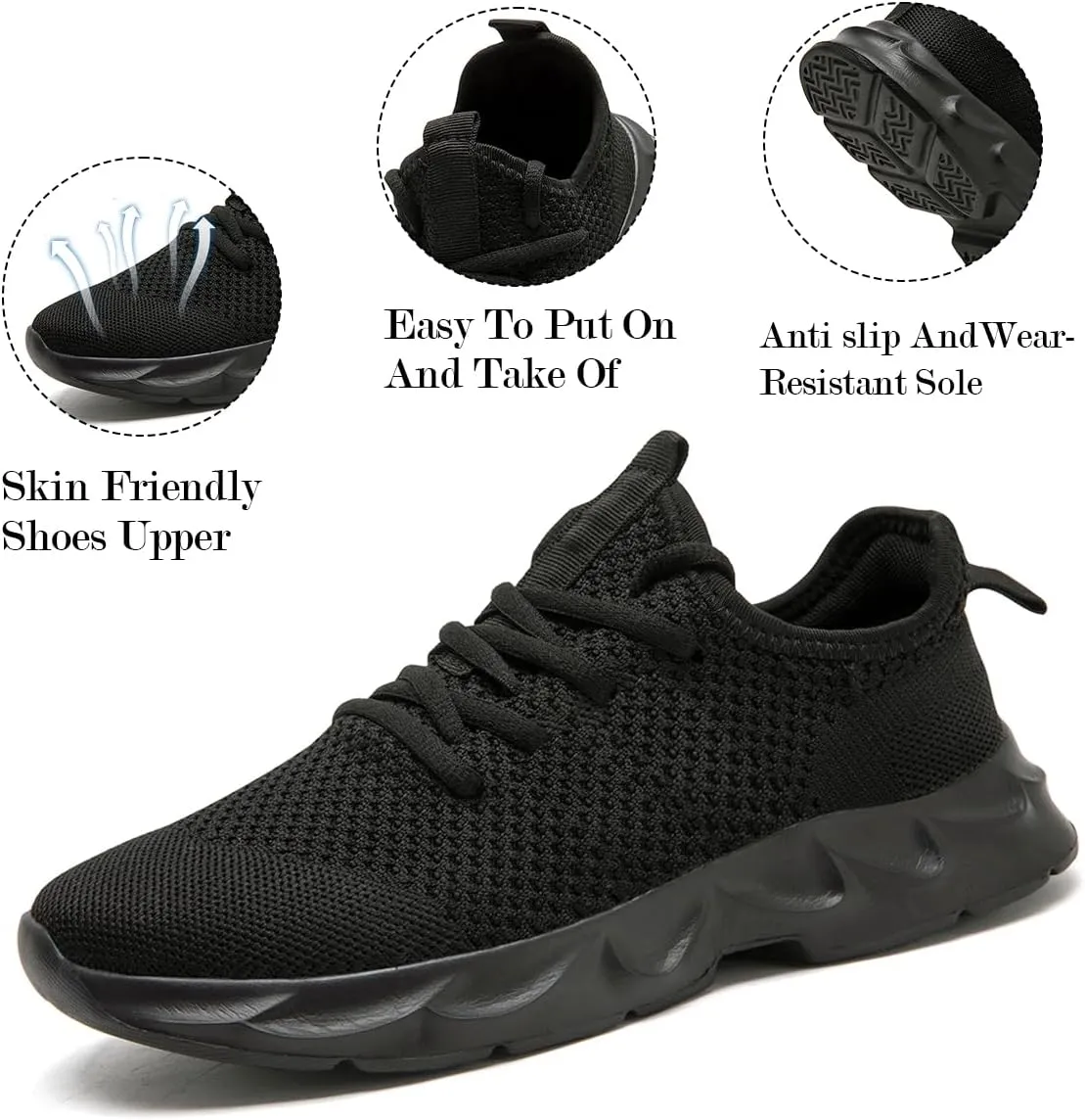 Mens Fashion Running Walking Shoes Sport Outdoor Casual Tennis Workout Gym Shoes Lightweight Comfortable Fitness Sneakers for Men Fashion Work Athletic