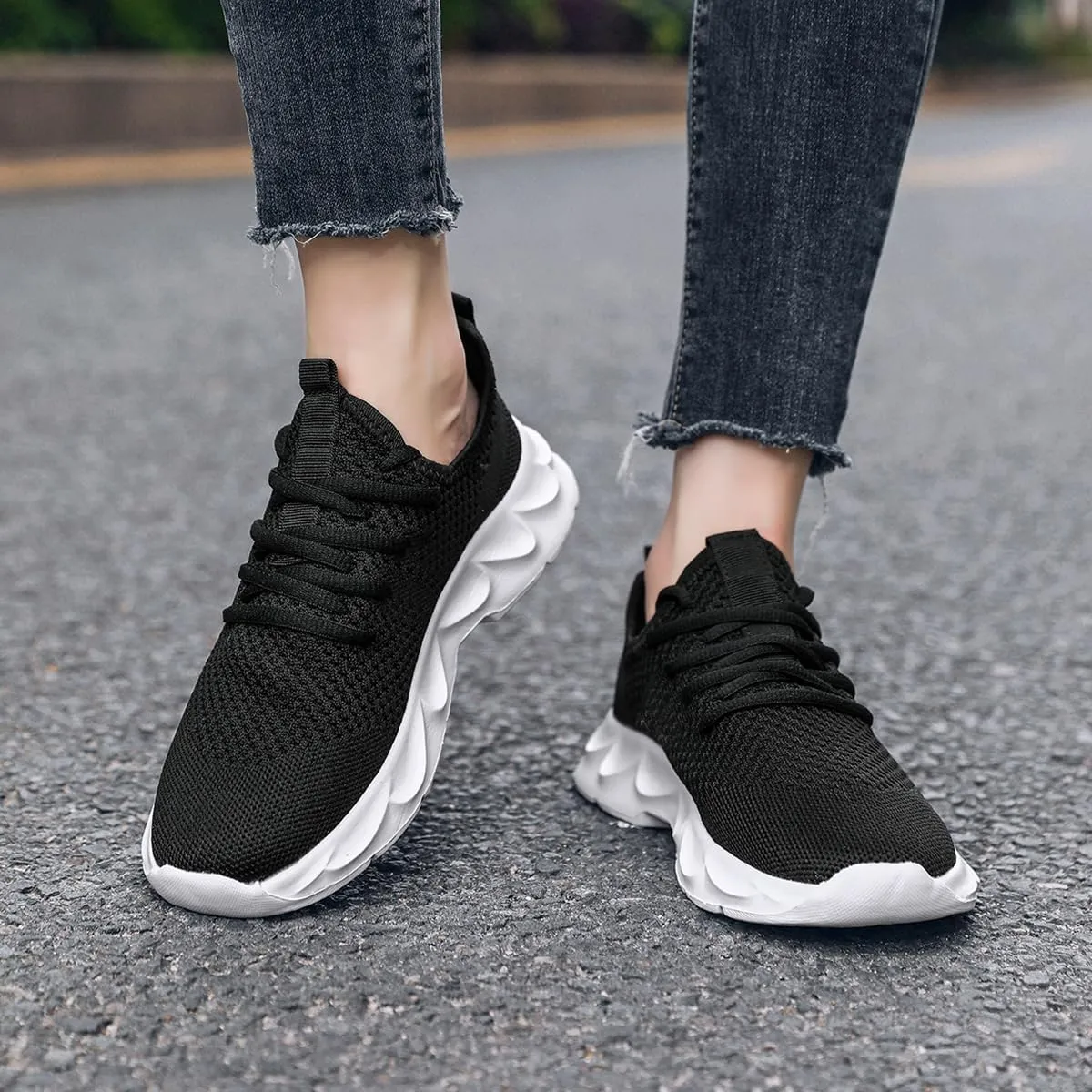 Mens Fashion Running Walking Shoes Sport Outdoor Casual Tennis Workout Gym Shoes Lightweight Comfortable Fitness Sneakers for Men Fashion Work Athletic