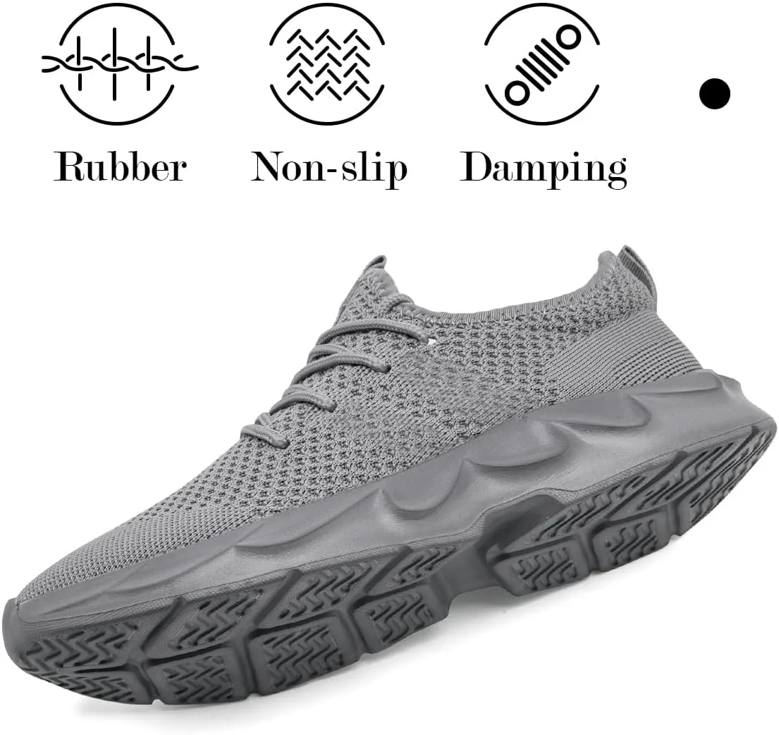 Mens Fashion Running Walking Shoes Sport Outdoor Casual Tennis Workout Gym Shoes Lightweight Comfortable Fitness Sneakers for Men Fashion Work Athletic