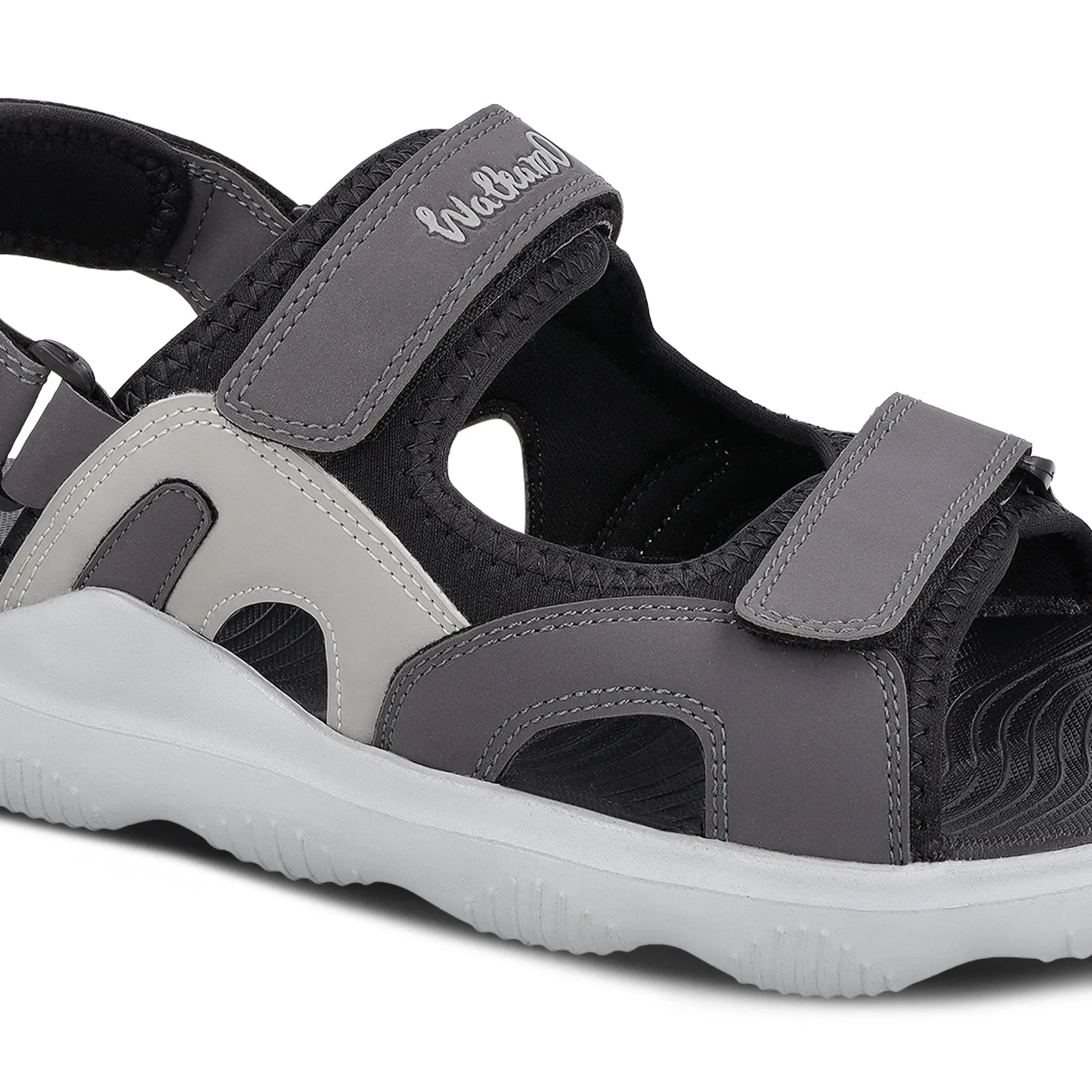 Men's Sports Sandals - WC4459 Black Grey