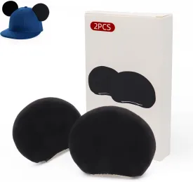 Mini Magnetic Mouse Ears for Any Cap, Mouse Ears Magnetic Magic Ears for Men, Women, Boys, Girls,Magnetic Mouse Ears Attach To Any Hat, Lightweight Magic Ears Hat Clip