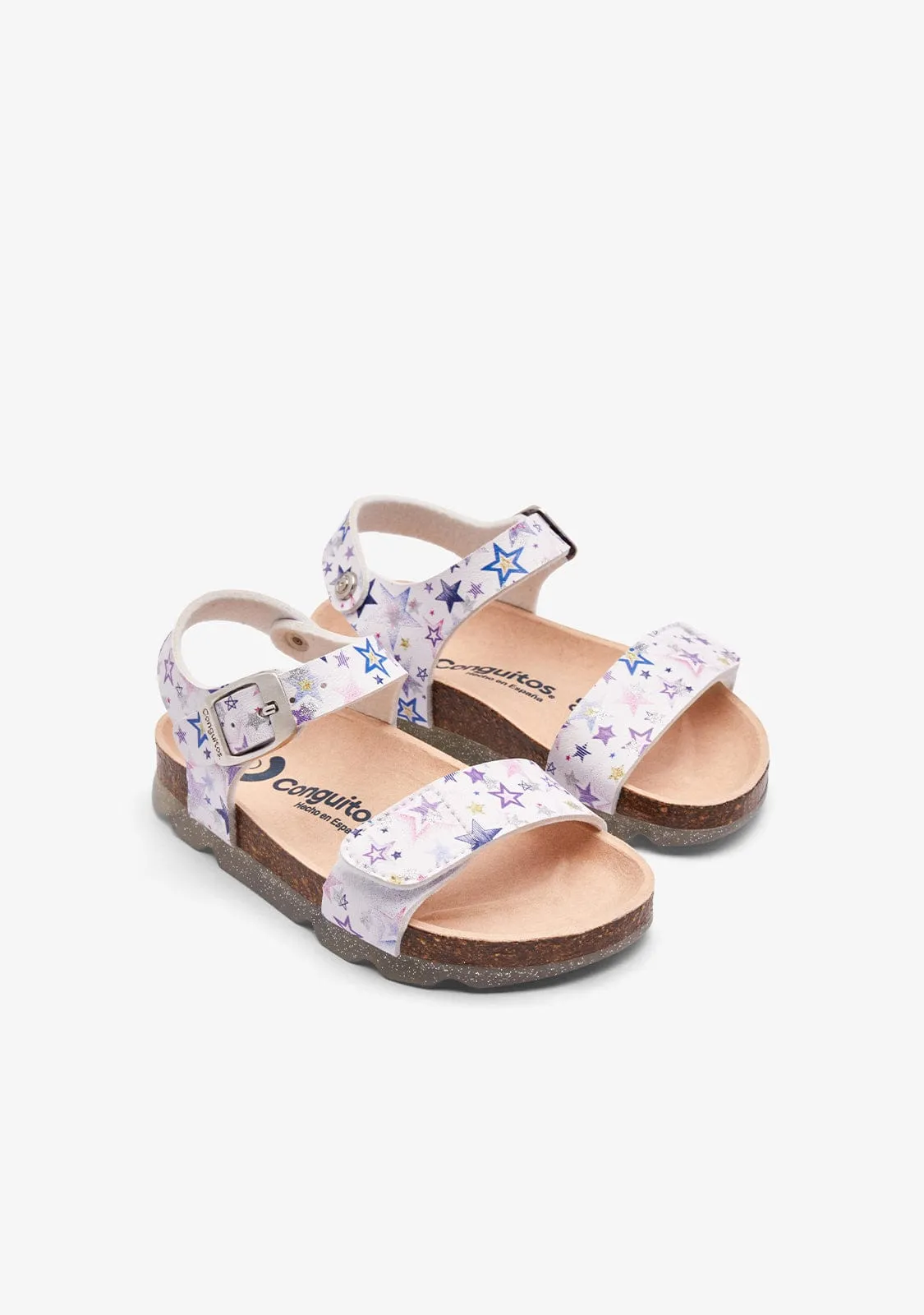 Multi Stars Buckle Bio Sandals
