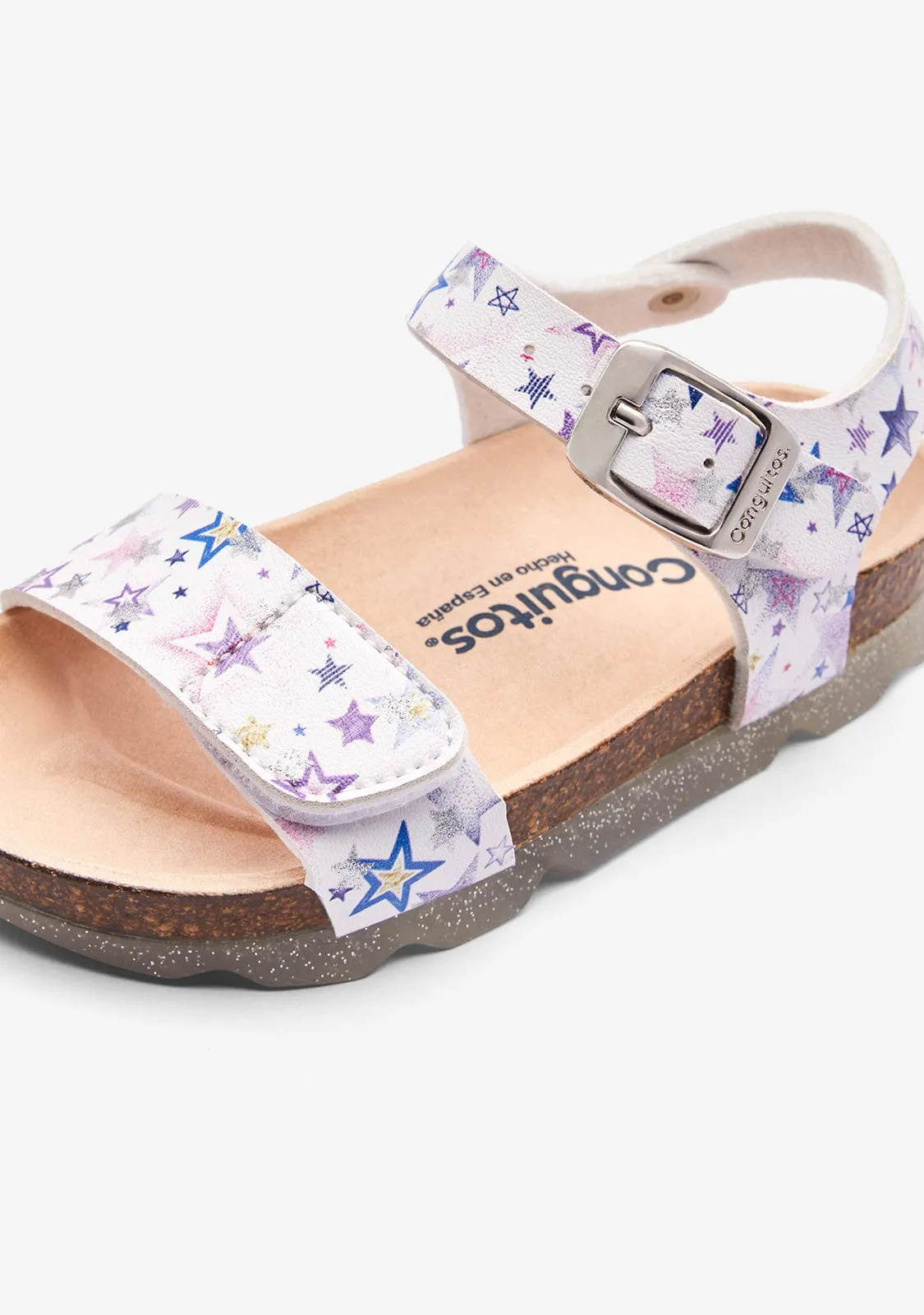 Multi Stars Buckle Bio Sandals