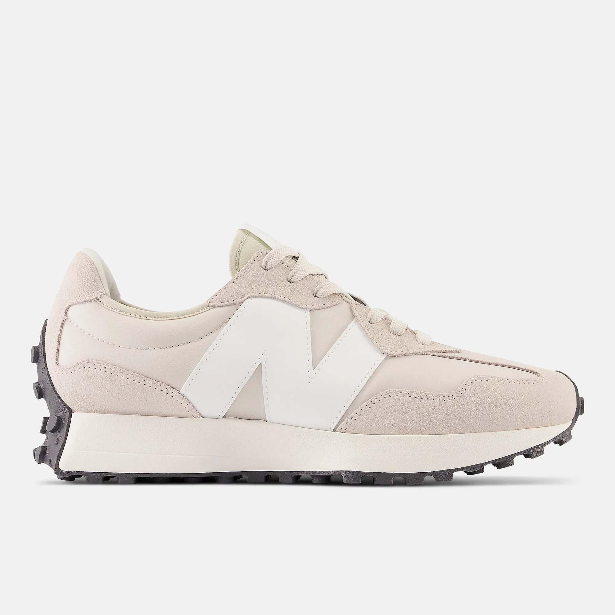 New Balance Unisex 327 Fashion Trainers - Off White / White