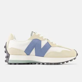 New Balance Womens 327 Fashion Trainers - White / Beige / Blue