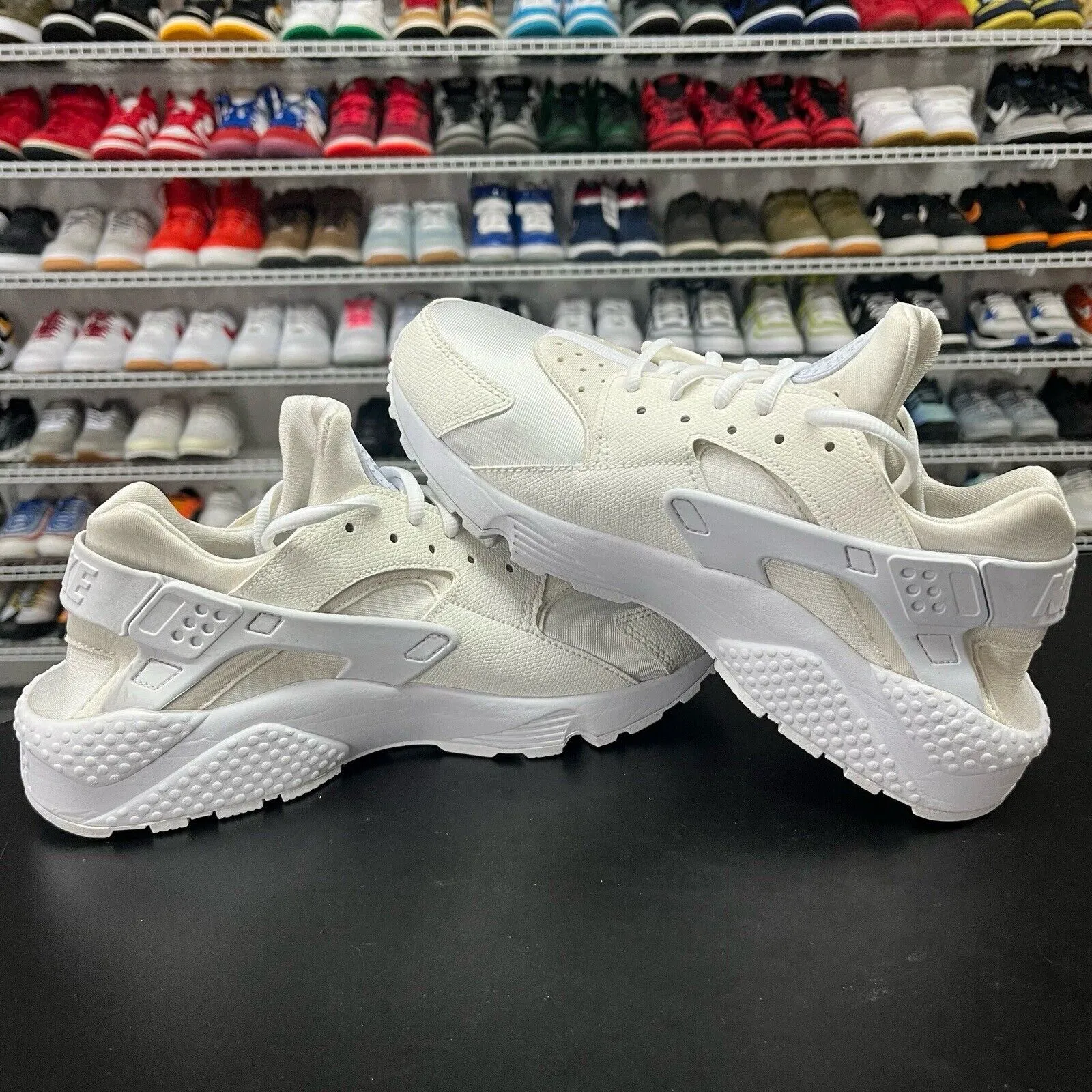 Nike Air Huarache Runner White 634835-108 Women's Sz 10 Lace 2019