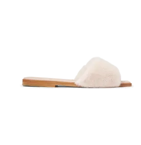 Nude Mink Slides