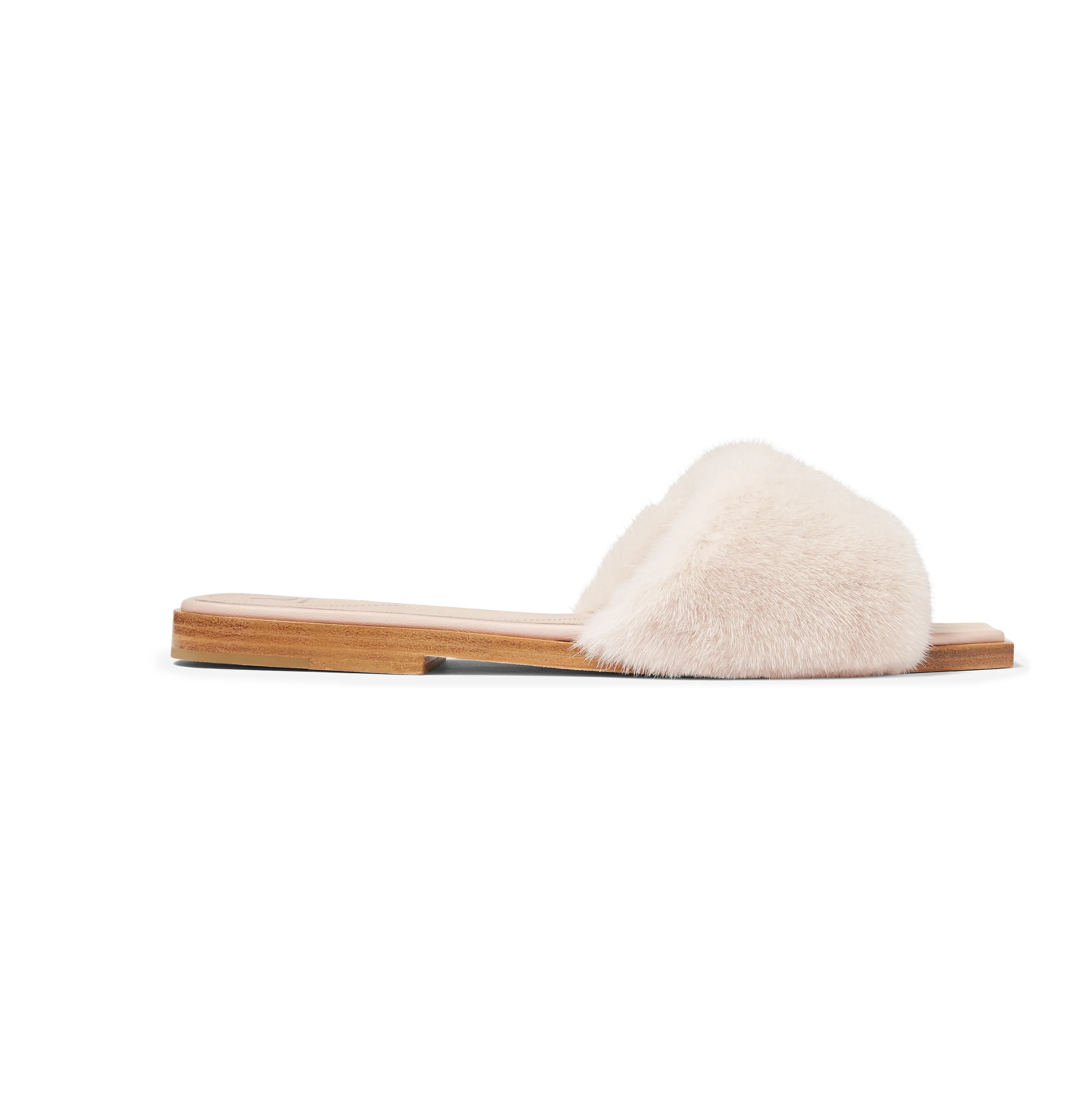 Nude Mink Slides