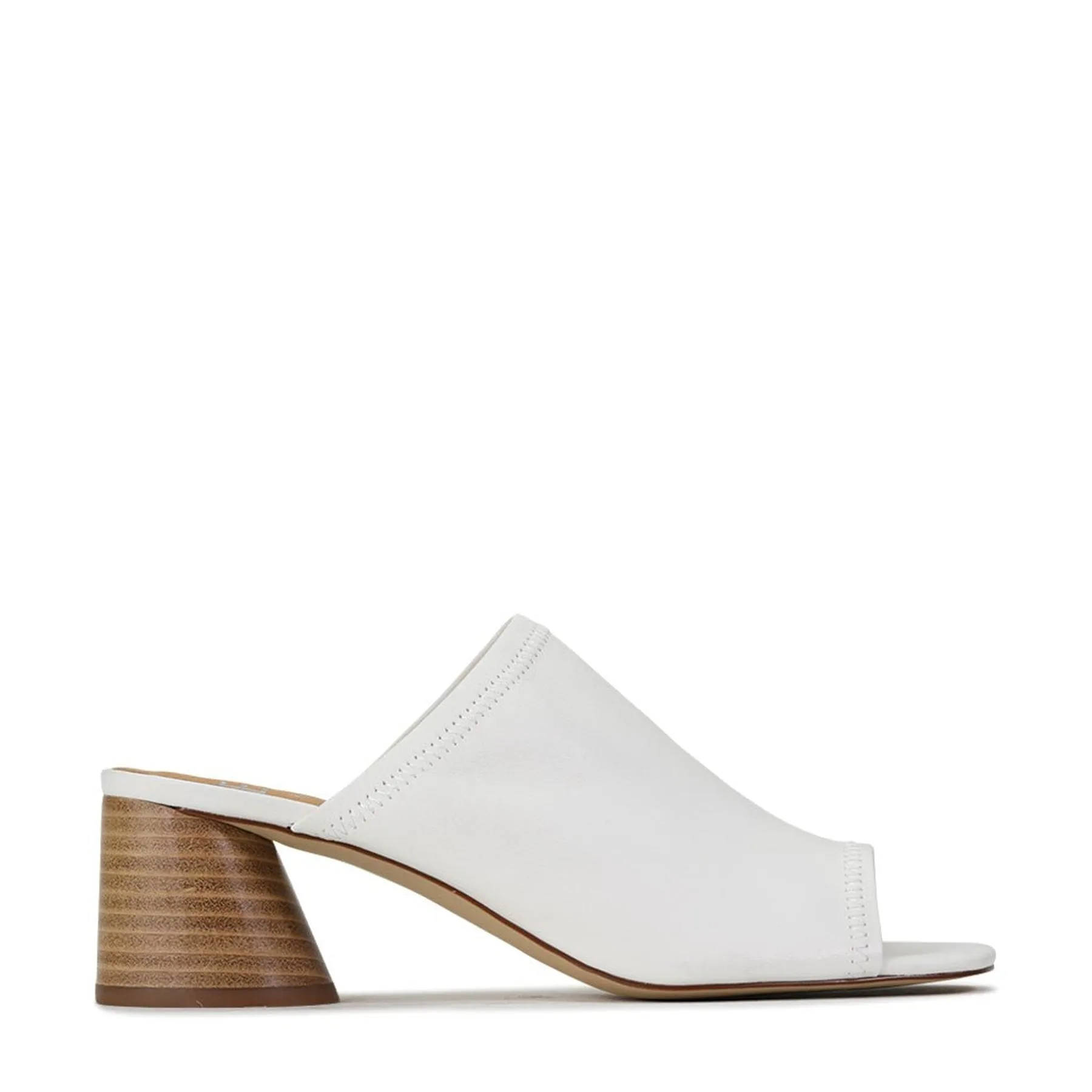 PETTI LEATHER HEEL SANDAL