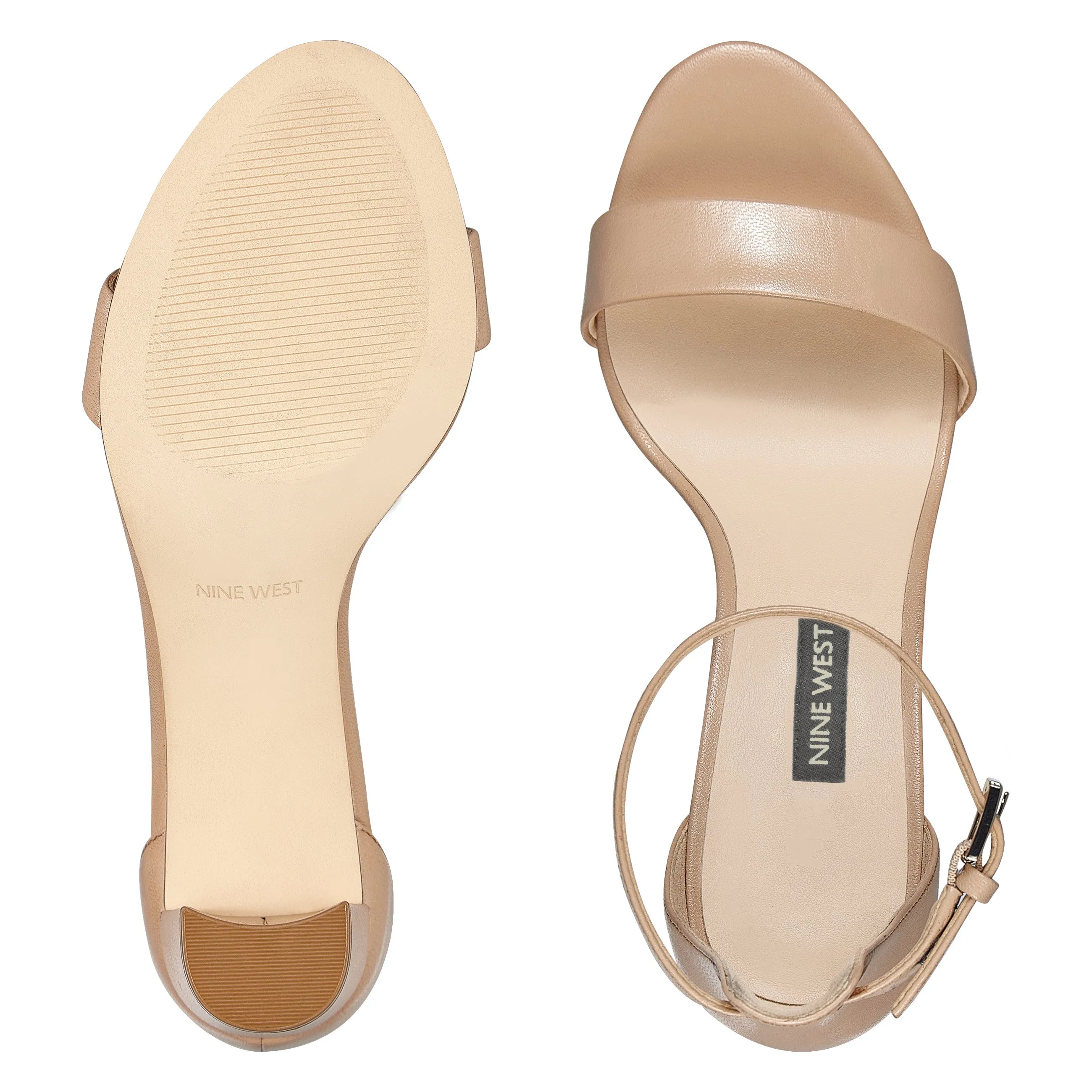 Pruce Ankle Strap Block Heel Sandals
