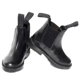 Rhinegold Childrens Classic Leather Jodhpur Boots