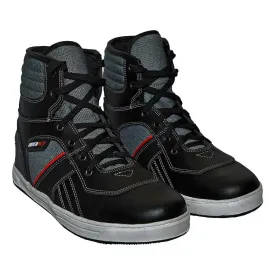 RIDERACT® Tango Motorbike Boots Black Sneakers for Men