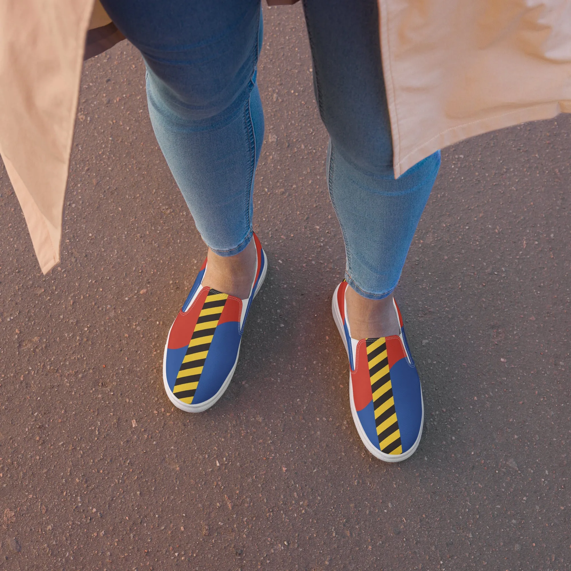 ROCKSTAR Women’s Slip-On Canvas Shoes
