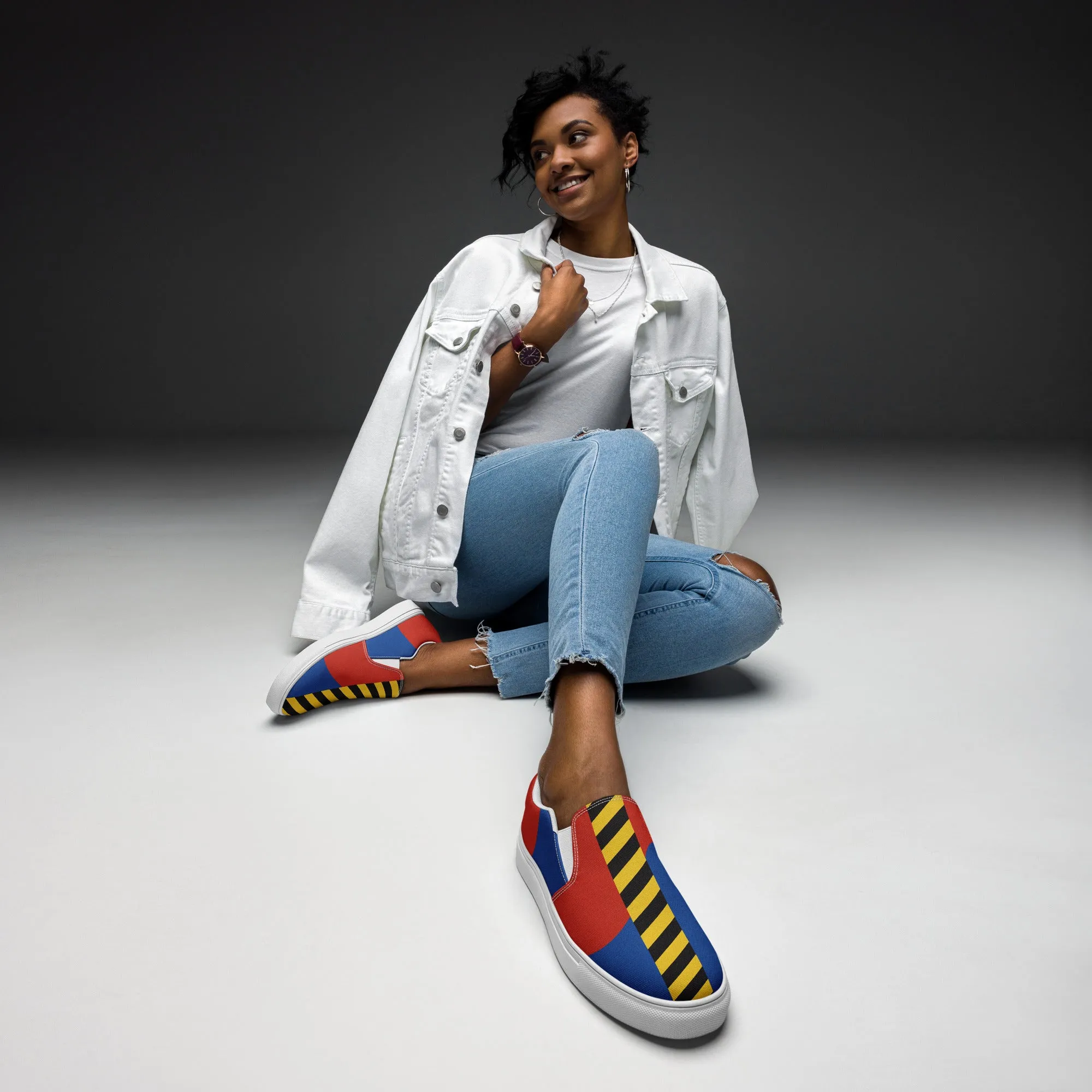 ROCKSTAR Women’s Slip-On Canvas Shoes