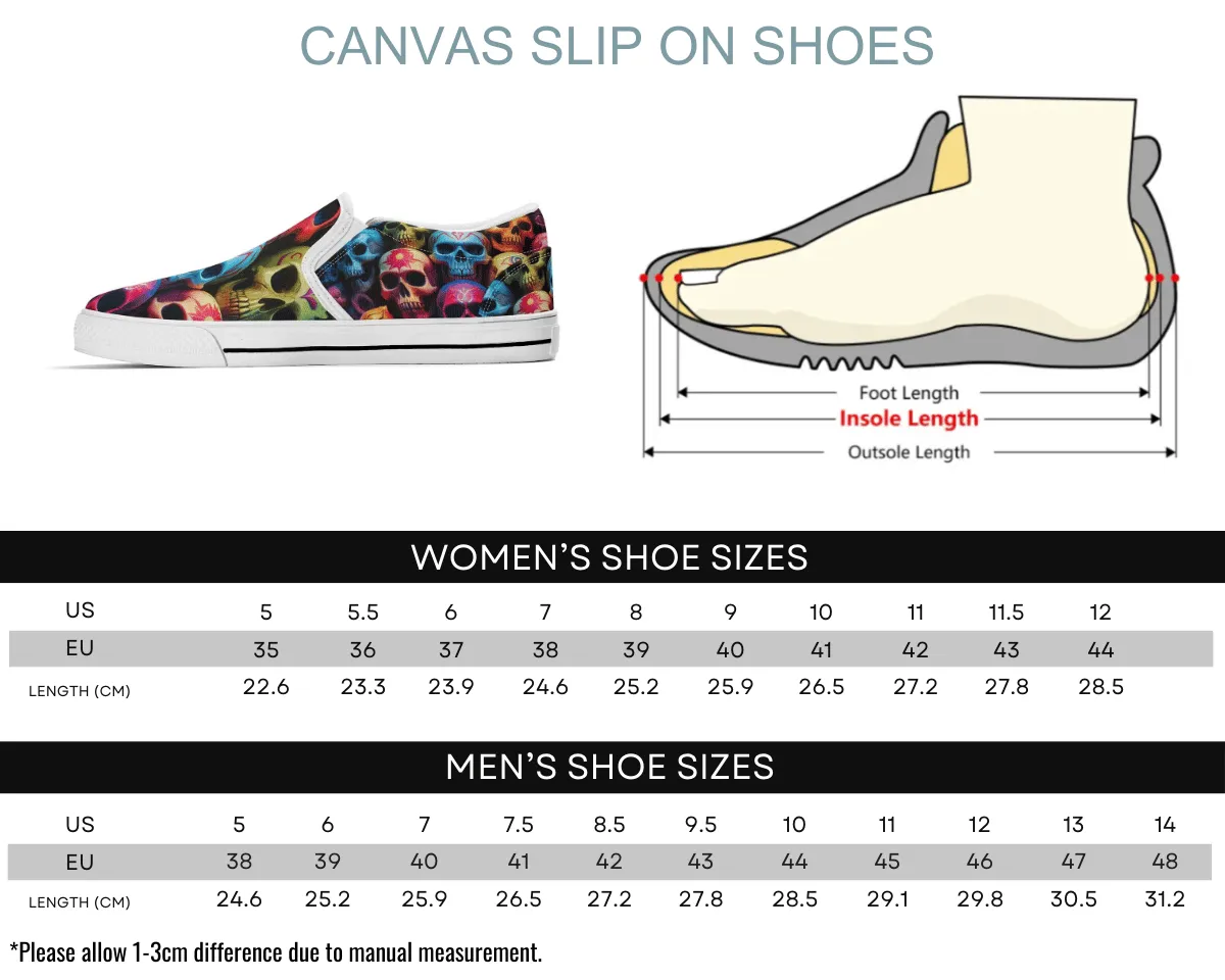 Skull Fusion Slip-Ons