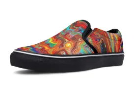 Swirling Vision Slip on Shoes