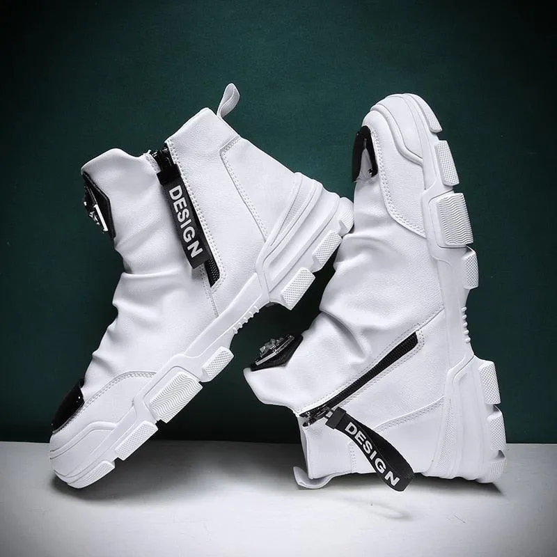 Unisex Vulcanized High Top Sneakers