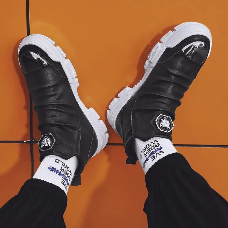 Unisex Vulcanized High Top Sneakers