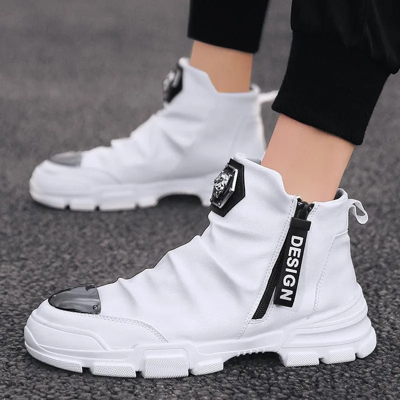 Unisex Vulcanized High Top Sneakers