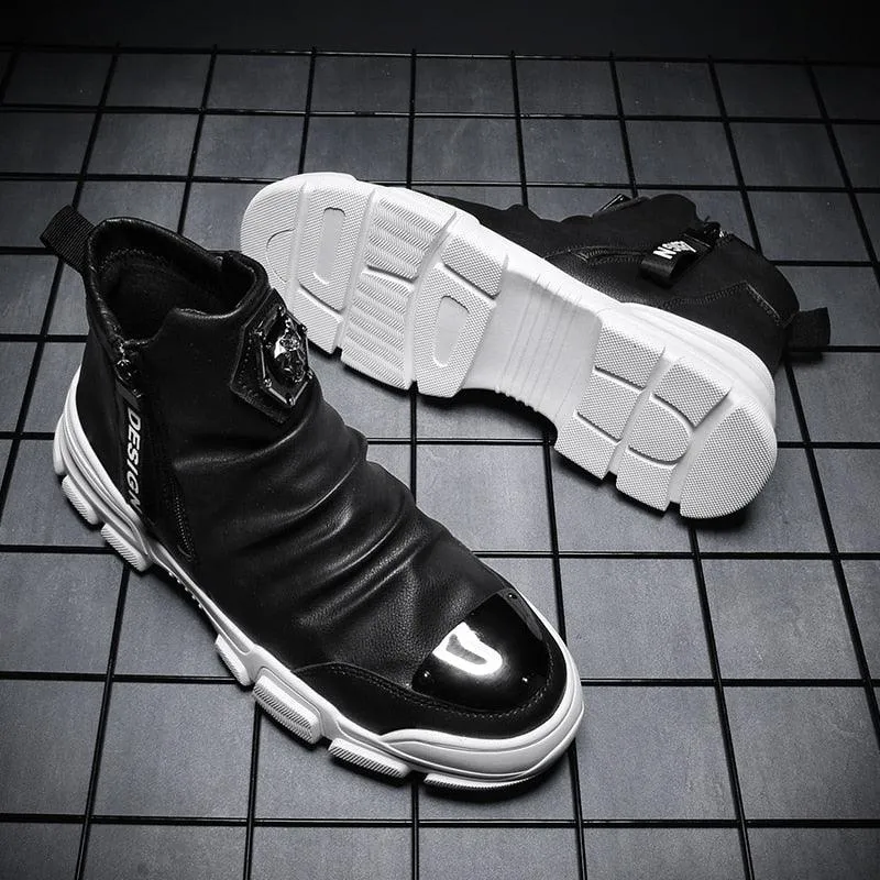Unisex Vulcanized High Top Sneakers