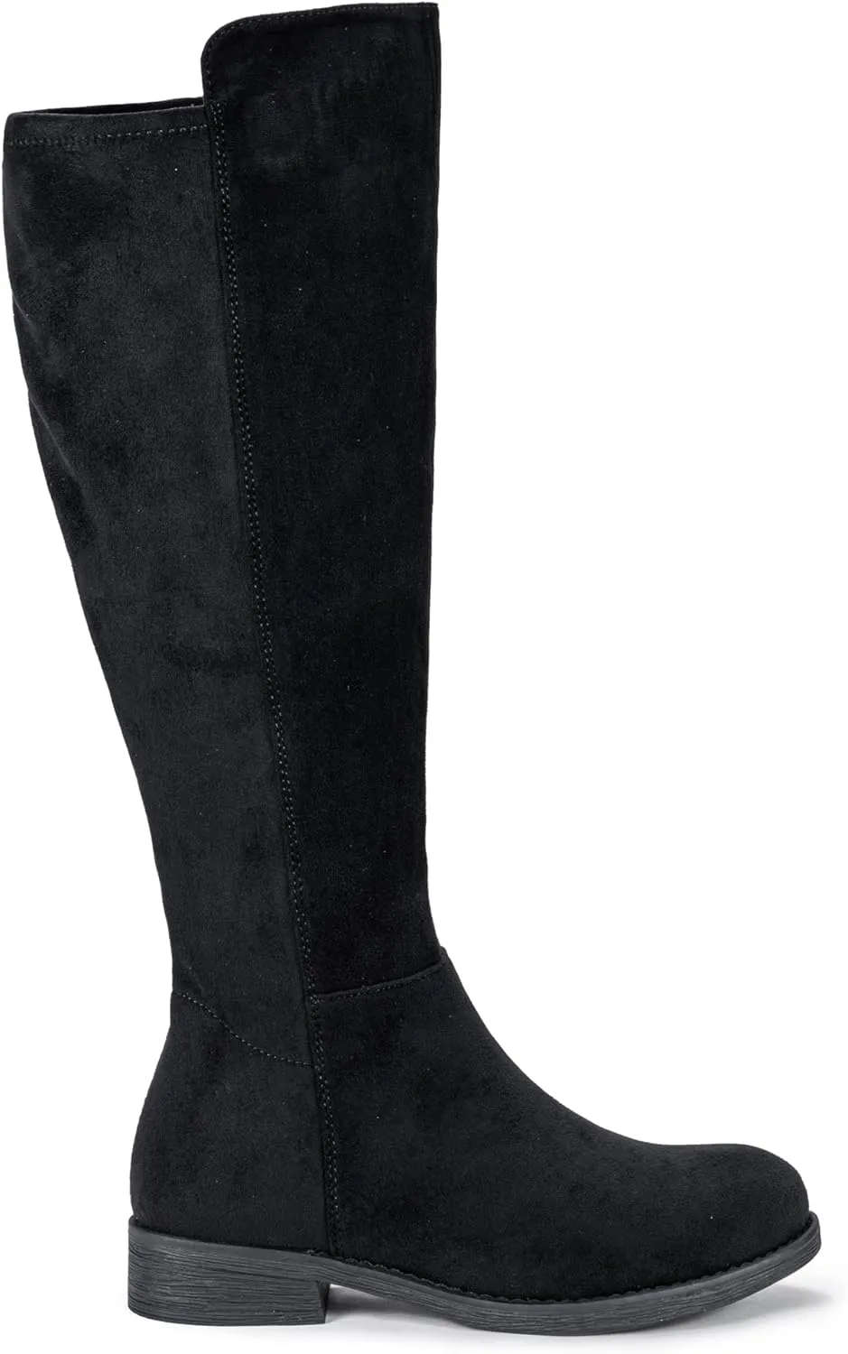 Vepose Women's 9662 Knee High Boots, Casual Tall Riding Boots Low Flat Heel, Wide Calf and Inner Zipper.
