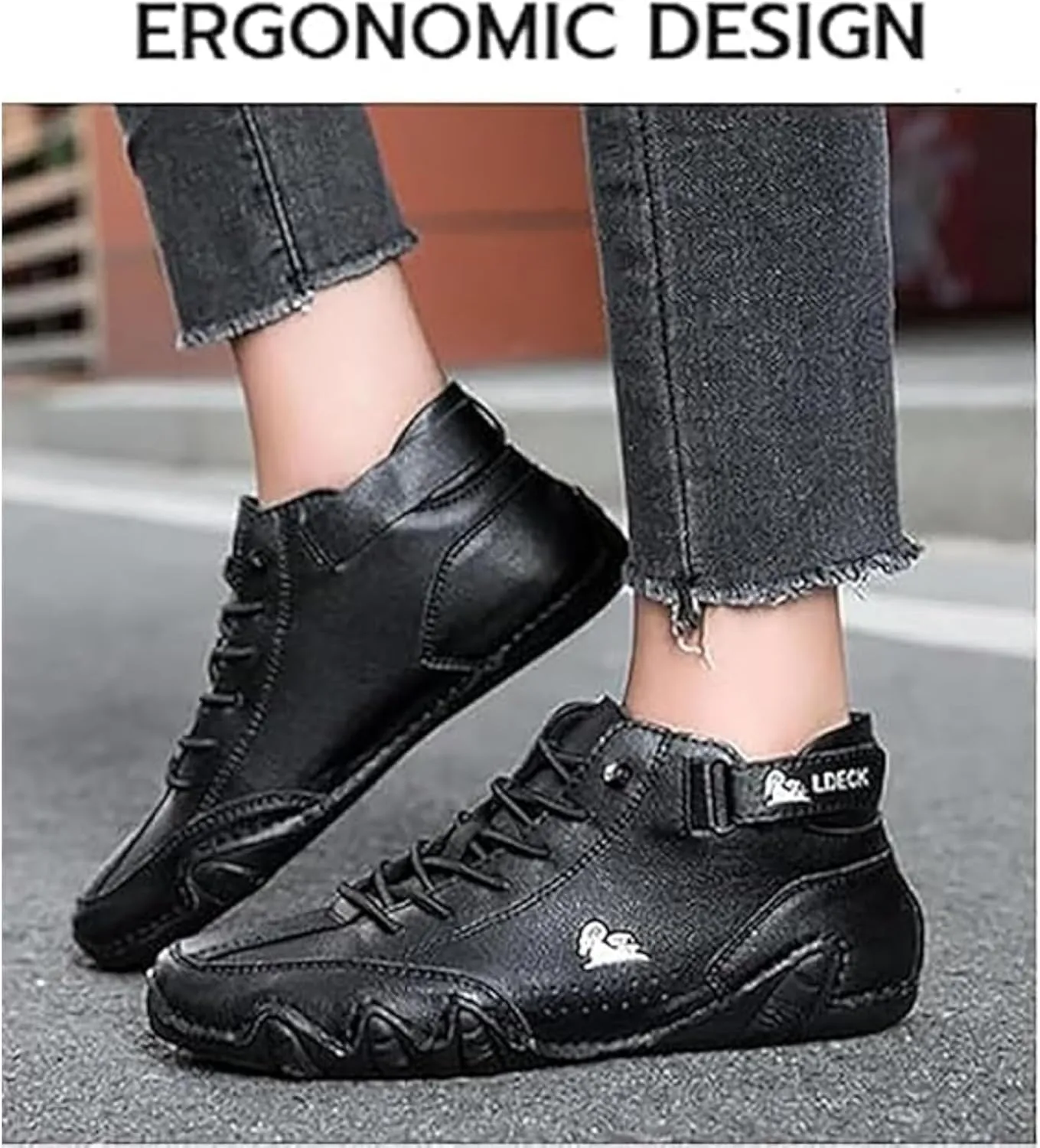 Vogany Shoes Orthopedic Sneakers, Vogany Waterproof and Breathable Orthopedic Shoes, Winter Outdoor Arch Support High Top Boots
