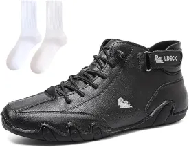 Vogany Shoes Orthopedic Sneakers, Vogany Waterproof and Breathable Orthopedic Shoes, Winter Outdoor Arch Support High Top Boots