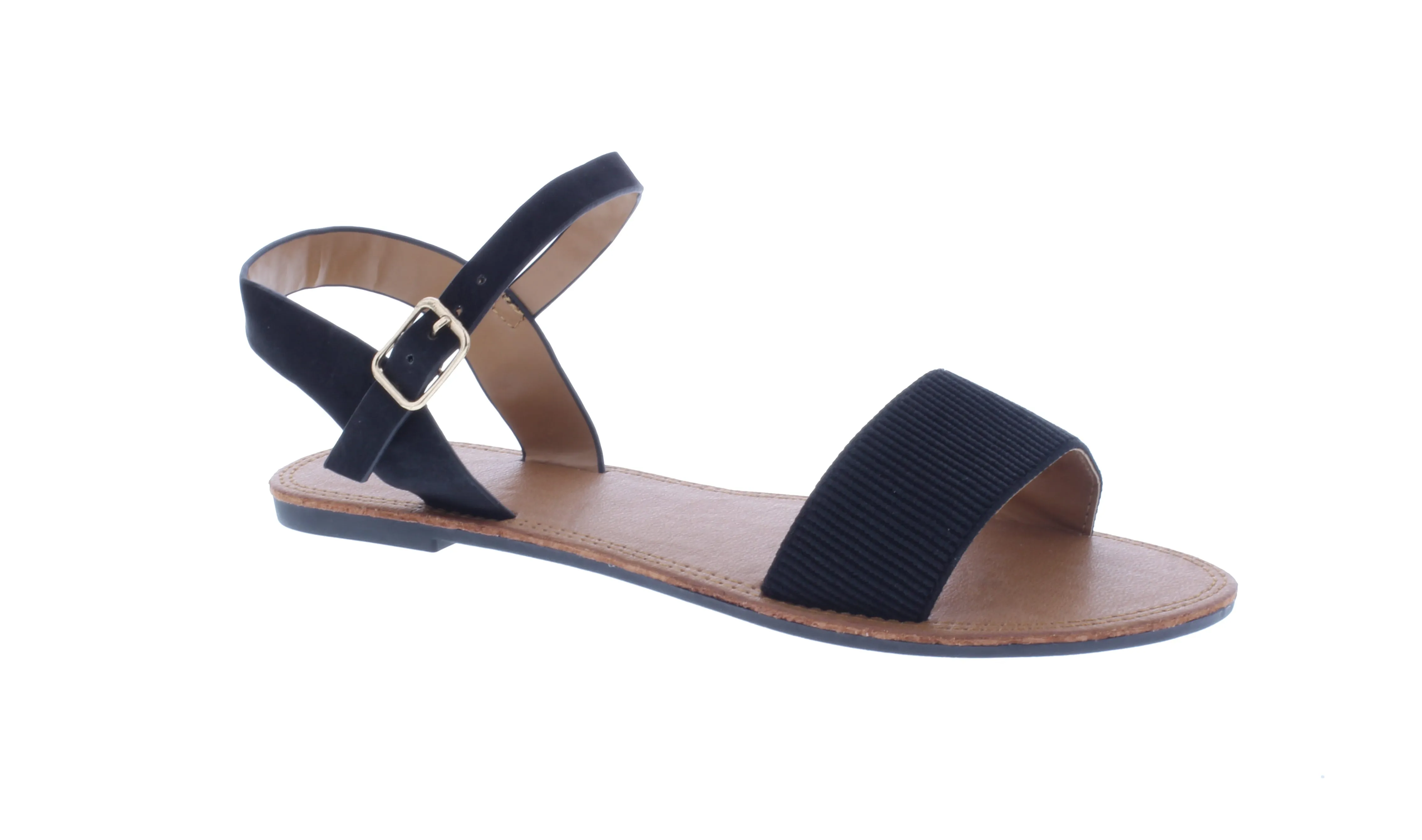 Women Pleated Fabric Sandal