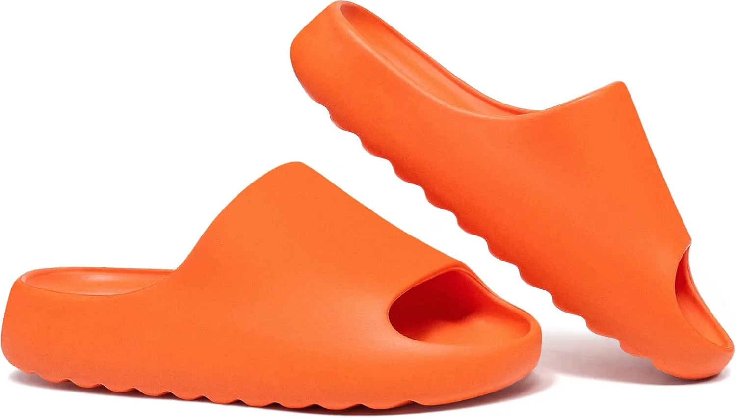 XTJSCBDSH Kids Cloud Slides Boys Girls Pillow Slippers ?C Slip-On Slide Sandals, Summer Beach Pool Shoes, Indoor and Outdoor